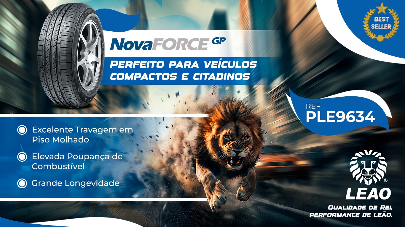 Featured image for “Nova Force GP – O best-seller dos Pneus LEAO!”